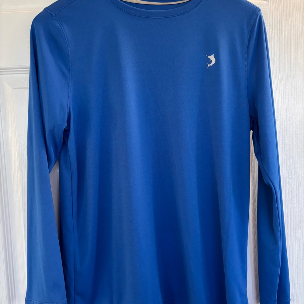 Reel Legends Cobalt Blue Long Sleeve Shirt